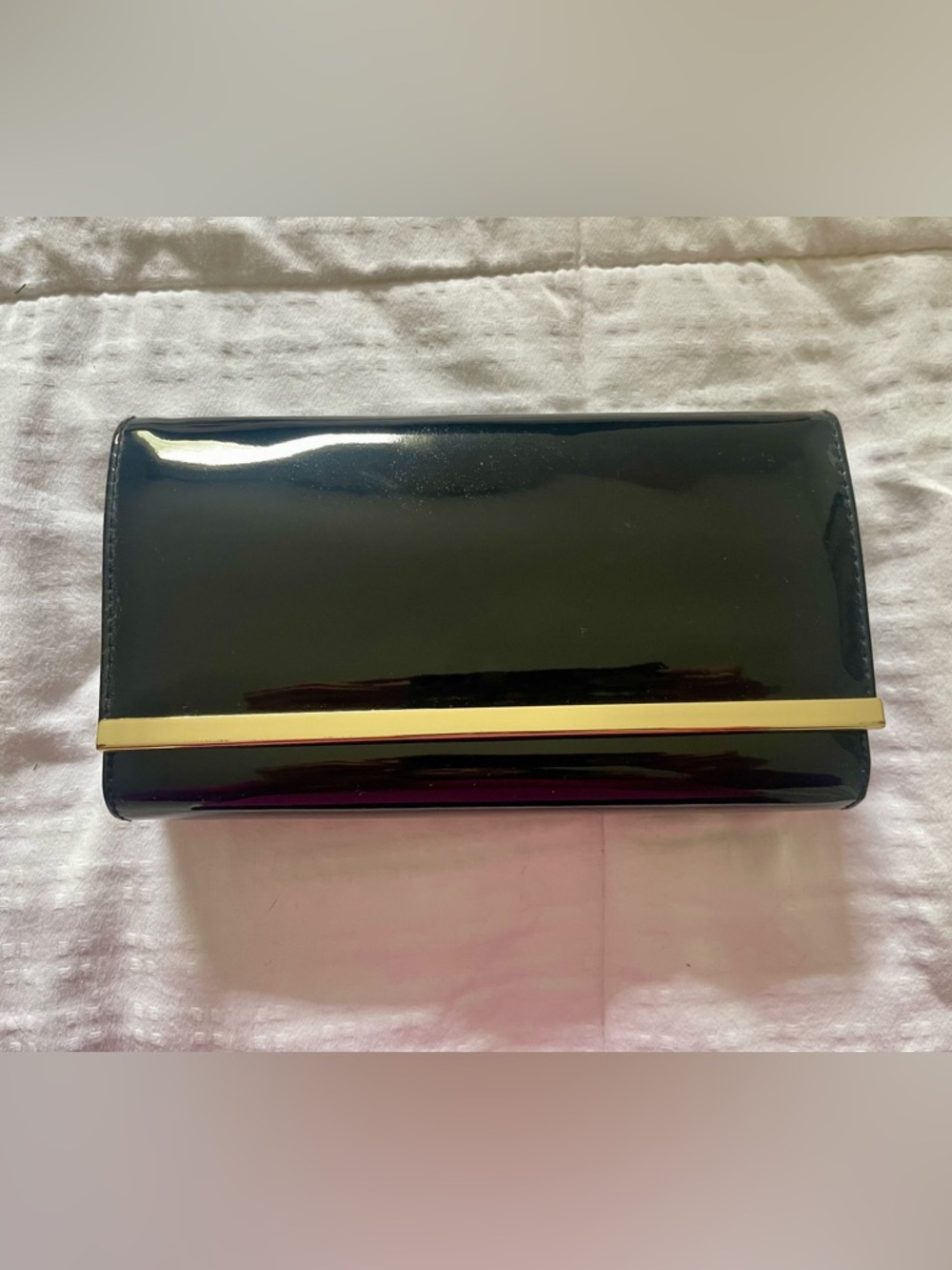 Estée Lauder Gold and Black Clutch